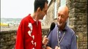 Glastonbury 2008 - Westwood meets Michael Eavis