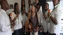 Cerys Matthews performs with the London Community Gospel Choir