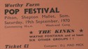 The First Glastonbury Festival recalled