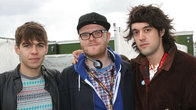 Click to play clip: Radio 1 - Backstage with Klaxons