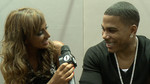 Nelly chats to Max at the 2010 MOBO Awards