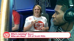 Usher encourages Beccy on the treadmill!!