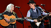 Click to play clip: Emmylou Harris and Rodney Crowell speak to Bob Harris