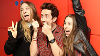 Click to play clip: HAIM chat to Grimmy