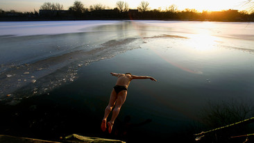 The Essay: Nature in China: Wild Water - Swimming in the Ice