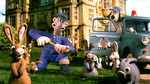 Wallace and Gromit in The Curse of the Were-Rabbit