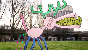 Street Monsters: The Deercrocs in 'Plop'