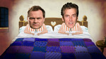Click here to go to The News at Bedtime web page. Image: Jack Dee and Peter Capaldi