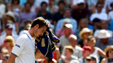 Wimbledon: 2009: 2009 Men's Singles Semi finals: Andy Murray  vs Andy Roddick  1st Set